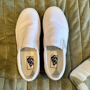 Platform slip on vans